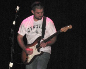 Brendan Ell, lead guitar.